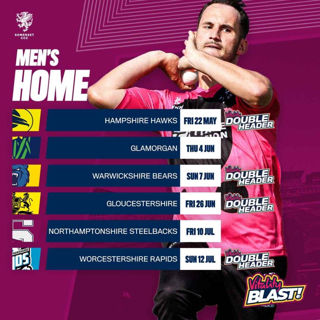 T20 Blast 2026 June Schedule T20 Blast 2026 June Schedule